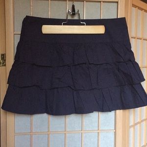 Navy blue mini skirt. Tommy girl